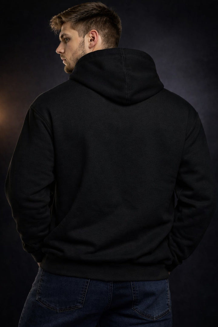 Galent angel wings hoodie black
