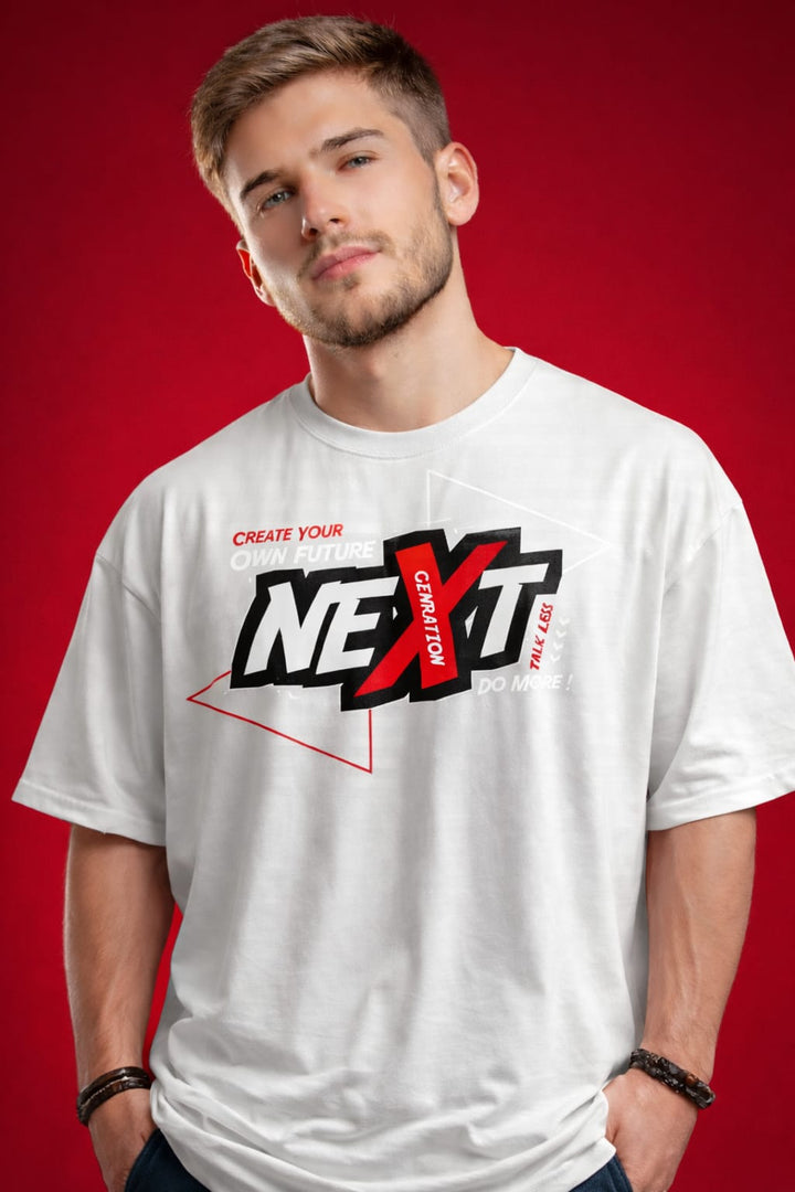 NEXT GENERATION OVER SIZE T SHIRT 100% PREMIUM COTTON